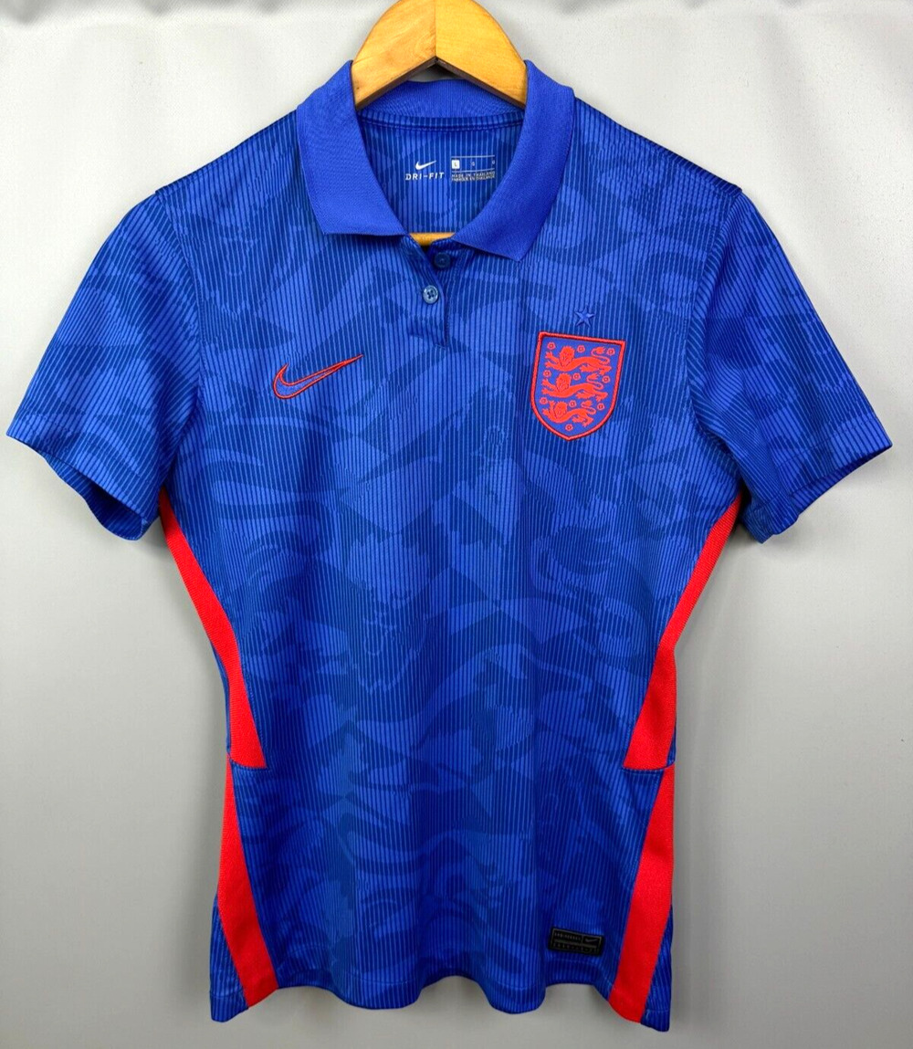 Nike England 2020/21 Euro Away Soccer Jersey CD0894-430 Women’s Size XL